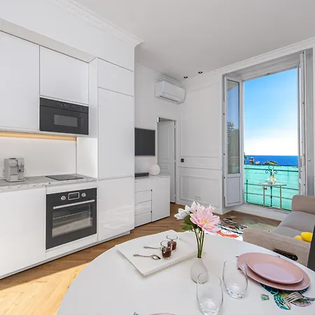 2p & Quiet In Cap D 'ail Apartmán